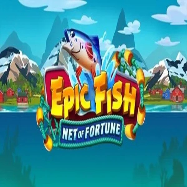 Logo of Epic Fish Net of Fortune from Quickspin at Blazing Wildz Casino