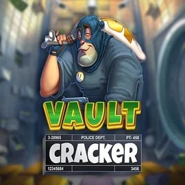 Vault Cracker logo by Red Tiger Gaming at Blazing Wildz CasinoVault Cracker